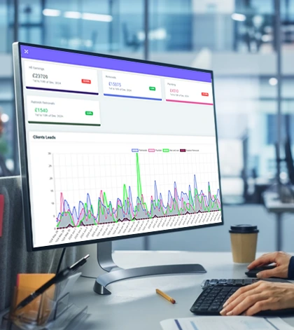 Plumbing lead dashboard